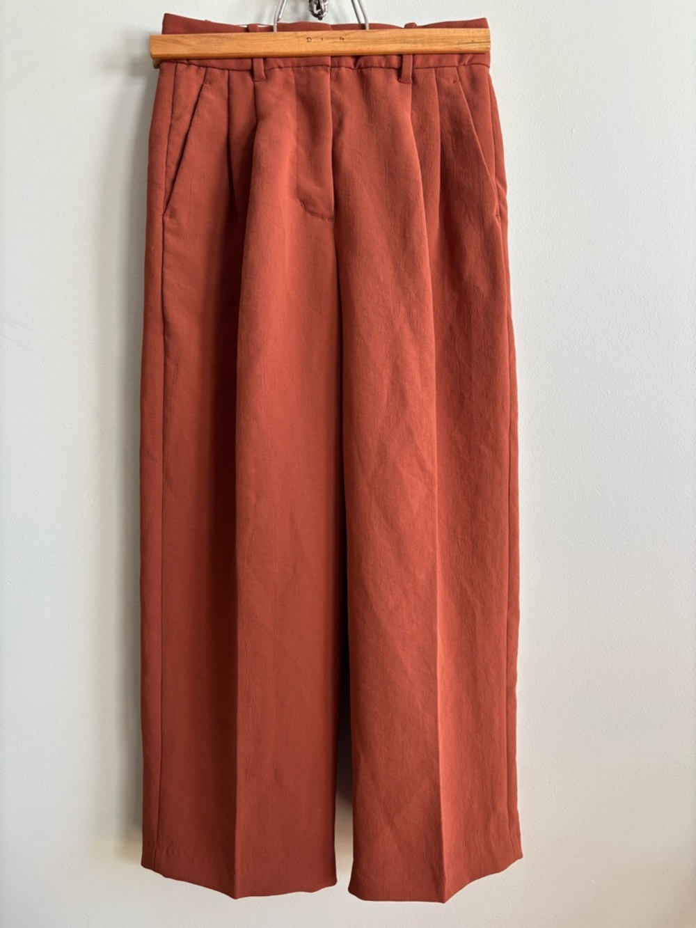 Wilfred Effortless Pants in Rust Colour